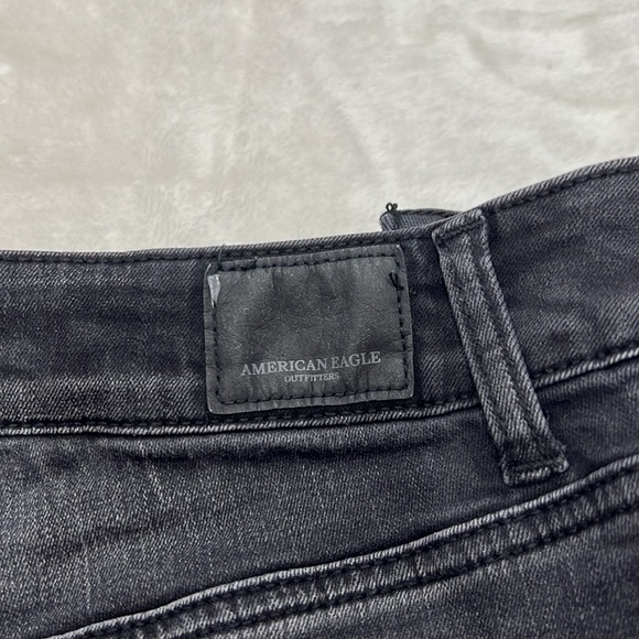 American eagle black denim mini skirt - Picture 3 of 6